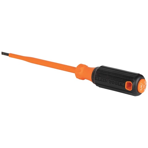 [KLN_6816INS] Klein 6816INS Insulated Screwdriver, 3/16-Inch Cabinet, 6-Inch Round Shank