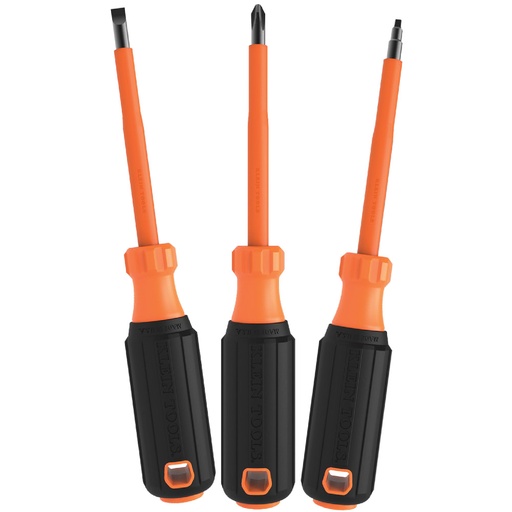 [KLN_85073INS] Klein 85073INS Screwdriver Set, 1000V Insulated, 3-Piece