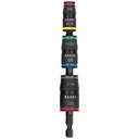 Klein 1/4-Inch Hex Drive 7-in-1 Impact Flip Socket Set (32907)