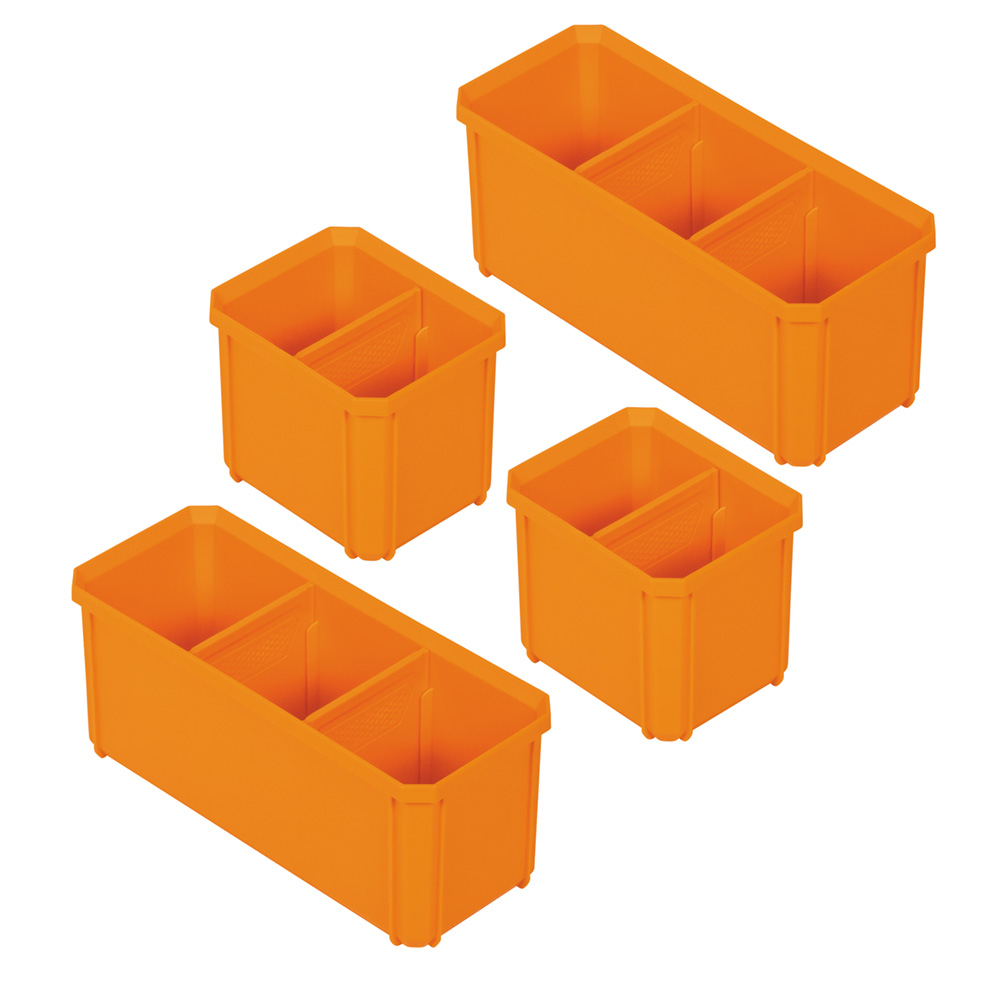 Klein 54811MB MODbox™ Replacement Bins, Tall, 4-Pack