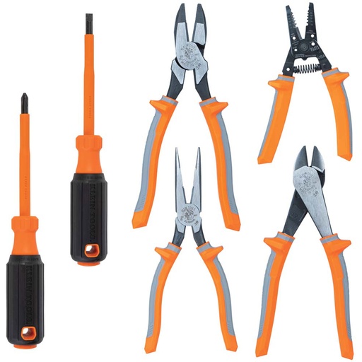 [KLN_9418R] Klein 9418R 1000V Insulated Tool Set, 6-Piece