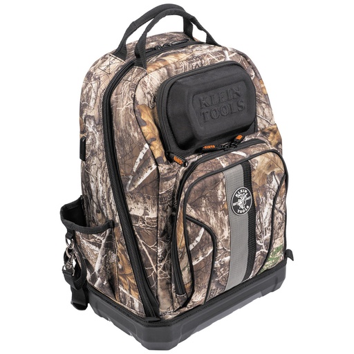 [KLN_62800BPCAMO] Klein 62800BPCAMO Tradesman Pro™ XL Tool Bag Backpack, 40 Pockets, Camo