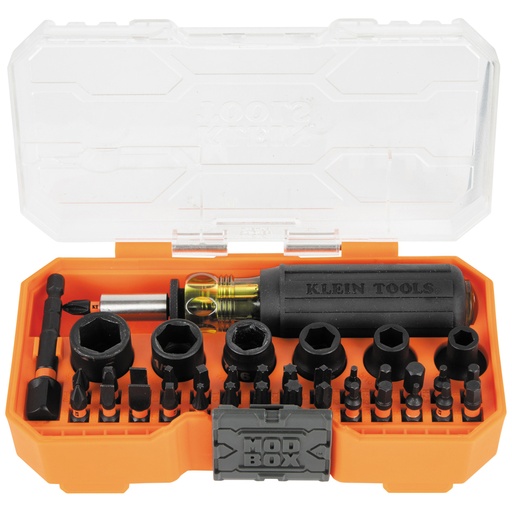 [KLN_33805] Klein 33805 ProFlex Impact Screwdriver Bit and Socket Set, 38-Piece