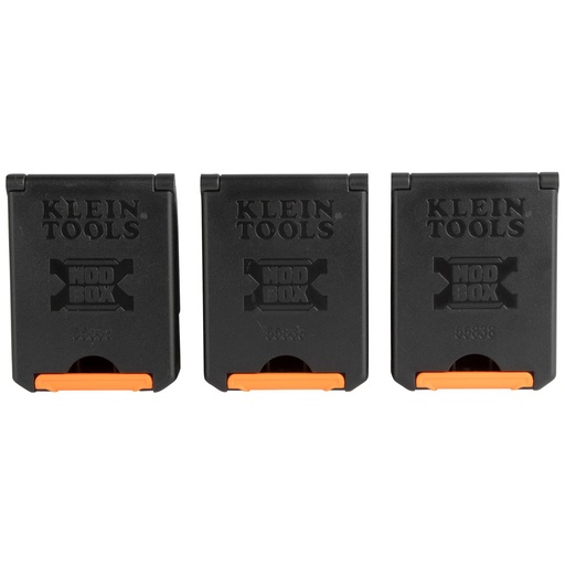[KLN_55838MB] Klein 55838MB MODbox™ Tool Belt Pouch Clips, 3-Pack