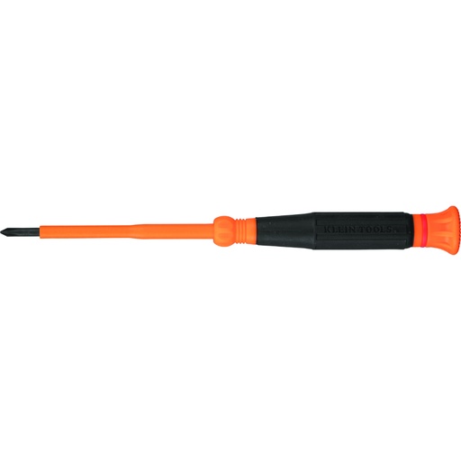 [KLN_6233INS] Klein 6233INS Insulated Precision Screwdriver, #0 Phillips, 3-Inch Shank