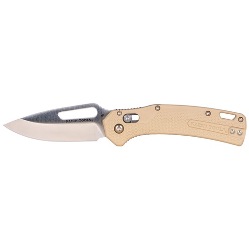 [KLN_OGK000TNT] Klein OGK000TNT KTO Resurgence Knife, Drop Point Blade, Sand Handle