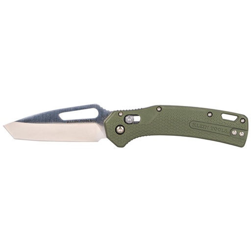 [KLN_OGK001GNT] Klein OGK001GNT KTO Resurgence Knife, Tanto Blade, Moss Green Handle