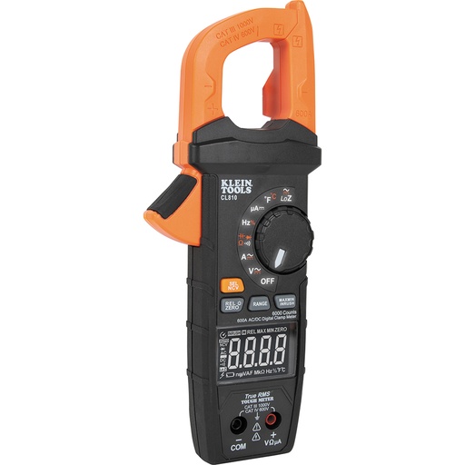 [KLN_CL810] Klein CL810 600A AC/DC Auto-Ranging Digital Pro Clamp Meter with Worklight