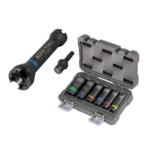 [KLN_660KIT1] Klein 660KIT1 5-in-1 Impact Socket Set