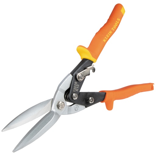 [KLN_1302S] Klein 1302S Long Cut Aviation Snips, Straight
