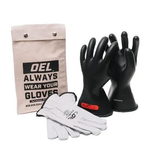 OEL Class 0 Rubber Glove Kit, 11", 1000V