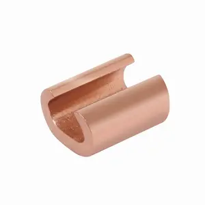 [BDY_YC26C26] Burndy YC26C26 CRIMPIT™ Compression Copper C-Shape Connector 600 Volts to 35 Kv, 1/0 Str. - 2/0 Str. (Run & Tap)