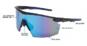 Pyramex SB11265ST PMXSPEC® Half Frame