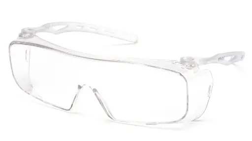 [PMX_S9910ST] Pyramex S9910ST Cappture™ Over the Spectacle Black temples/ clear anti-fog lens 