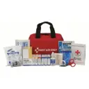First Aid Only 90594 25 Person Bulk First Aid Kit, ANSI A, Type I & II, Soft Fabric Nylon Pouch Case, ANSI 2015 Compliant