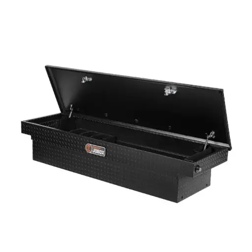 [JBX_PAC1585002] PAC1585002 Black Aluminum Single Lid Fullsize Super Deep Crossover Truck Box